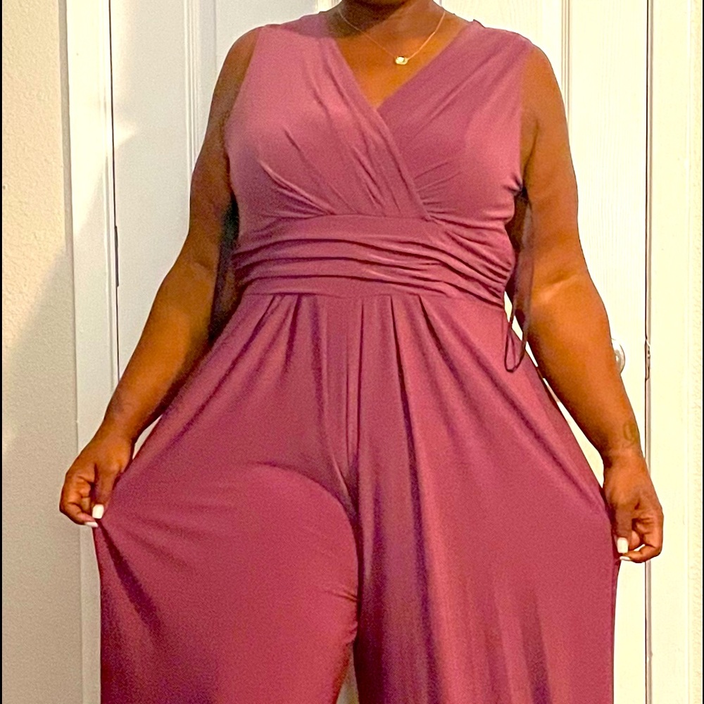 Purple one piece jumper